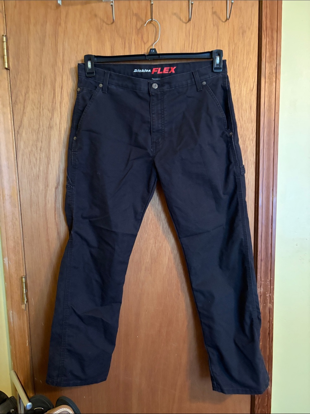 Dickies FLEX Men's Black Relaxed Carpenter Jeans